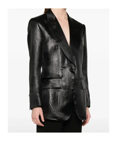 Tom Ford Bianca Blazer In Black