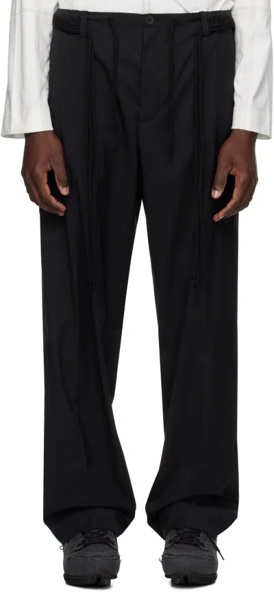 Craig Green Elasticized Worker Trousers In Black