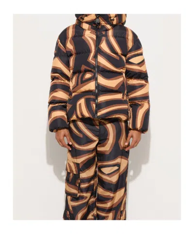 Pucci Emilio  Abstract Padded Jacket In Multi