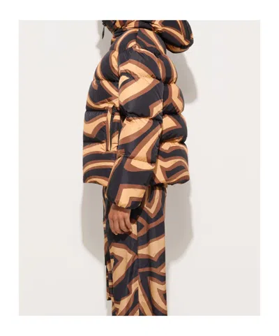 Pucci Emilio  Abstract Padded Jacket In Multi
