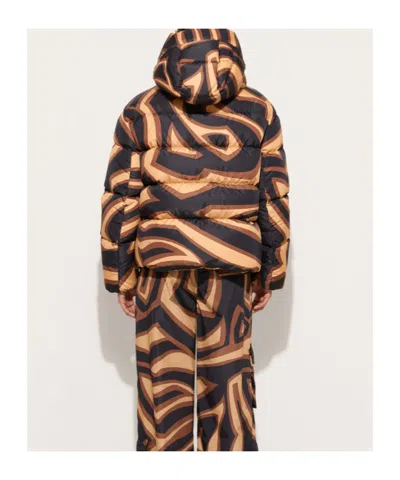 Pucci Emilio  Abstract Padded Jacket In Multi