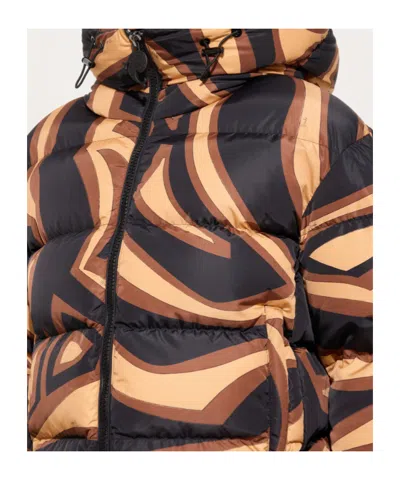Pucci Emilio  Abstract Padded Jacket In Multi
