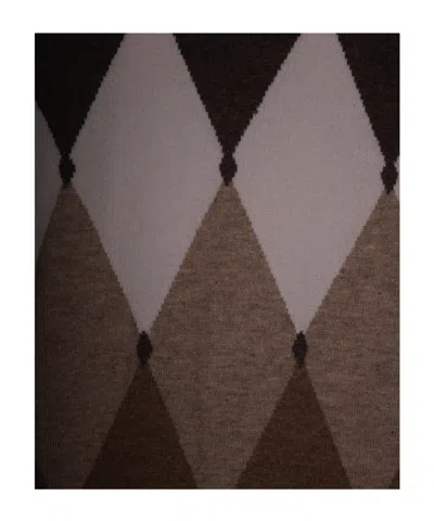 Ballantyne Sweater In Burgundy