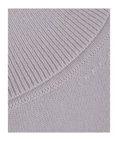 Calvin Klein Turtleneck Sweater In Purple