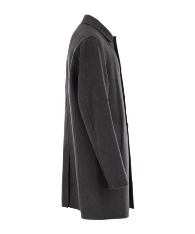 Palto' Paltò Alfredo Single Breasted Coat In Black