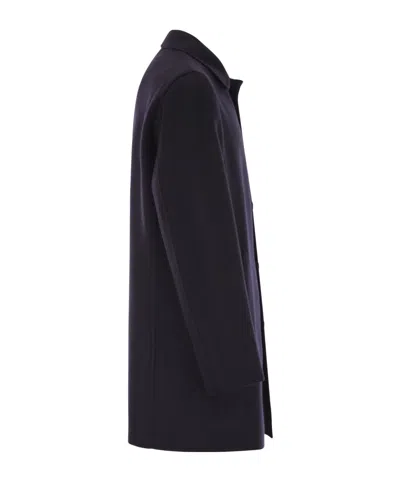 Palto' Paltò Alfredo Single Breasted Coat In Black