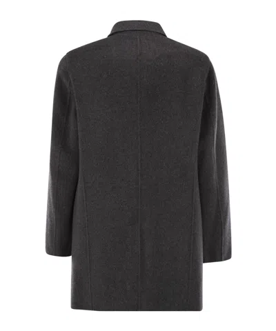 Palto' Paltò Alfredo Single Breasted Coat In Black