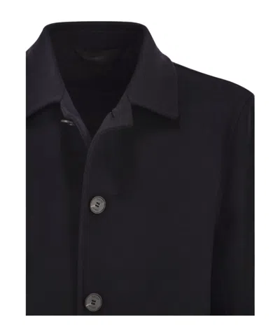 Palto' Paltò Alfredo Single Breasted Coat In Black