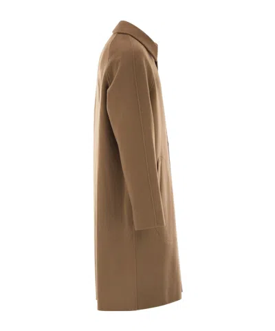 Palto' Paltò Maurilio Raglan Sleeve Coat In Brown