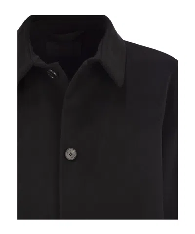 Palto' Paltò Maurilio Raglan Sleeve Coat In Black