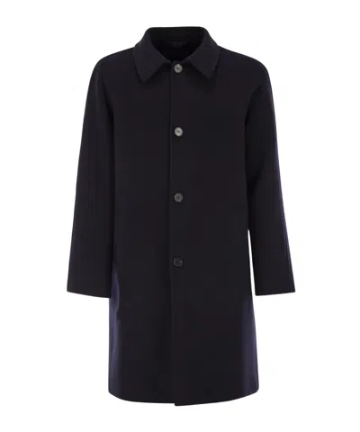 Palto' Paltò Alfredo Single Breasted Coat In Black
