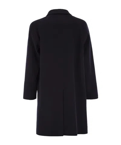 Palto' Paltò Alfredo Single Breasted Coat In Black