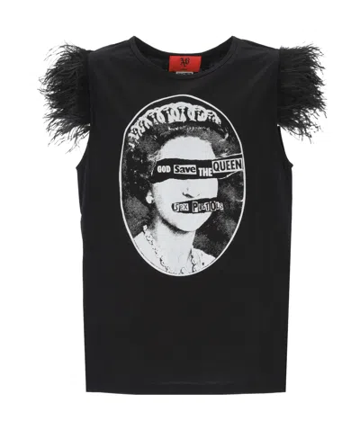 Aniye By Printed Graphic T-shirt In Black