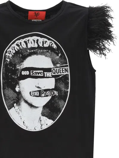 Aniye By Printed Graphic T-shirt In Black