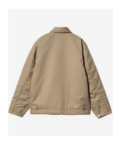 Carhartt Wip Zip-front Jacket In Brown