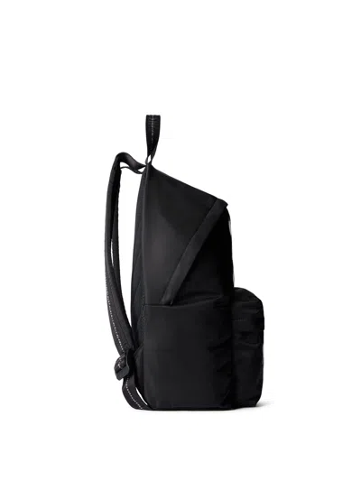Off-white Graphic Print Backpack Adjustable Straps Front Pocket In Multi