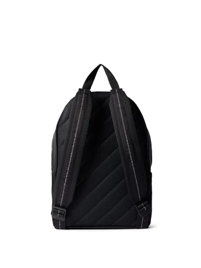 Off-white Graphic Print Backpack Adjustable Straps Front Pocket In Multi