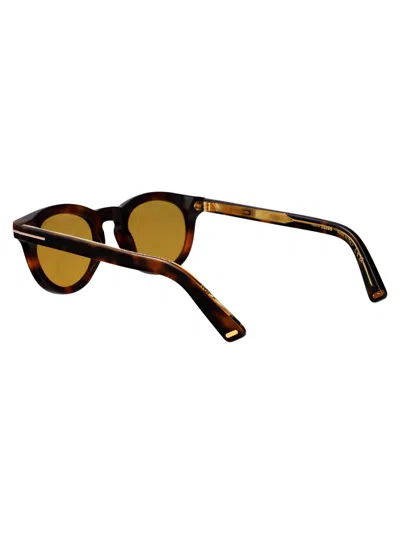 Tom Ford Tortoiseshell-effect Sunglasses In Brown