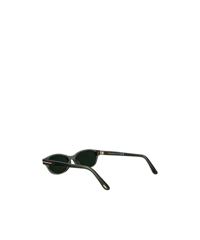Tom Ford Eyewear Oval Frame Sunglasses In Gray