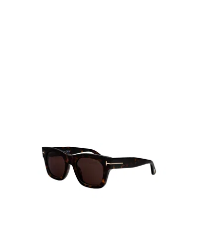 Tom Ford Eyewear Square Frame Sunglasses In Multi