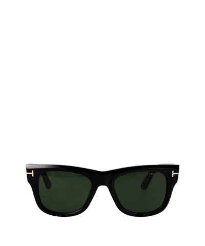 Tom Ford Eyewear Square Frame Sunglasses In Black