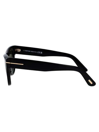 Tom Ford Eyewear Square Frame Sunglasses In Black
