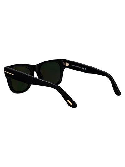 Tom Ford Eyewear Square Frame Sunglasses In Black