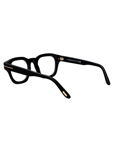 Tom Ford Eyewear Square Frame Glasses In Black