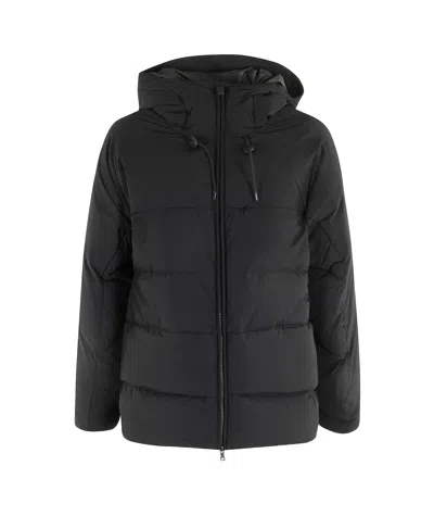 Aspesi Hooded Puffer Jacket In Black