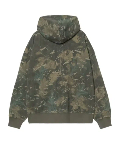 Carhartt Hooded Benton Sweat Jacket In Black