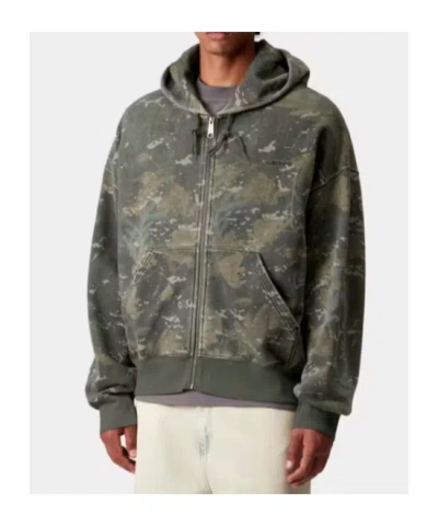 Carhartt Hooded Benton Sweat Jacket In Black