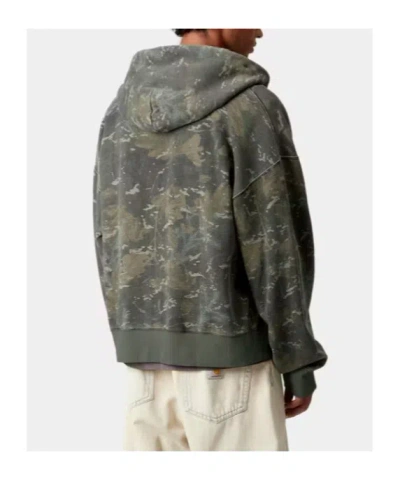 Carhartt Hooded Benton Sweat Jacket In Black