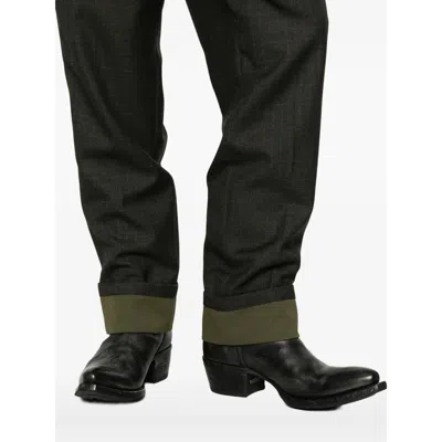 Prada Belt Loop Casual Pants In Black