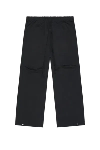 Essentials Poly Twill Work Pant In Black