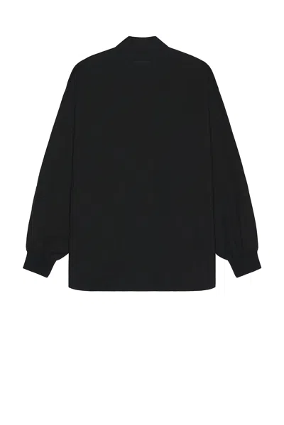 Essentials Oxford Shirt In Black