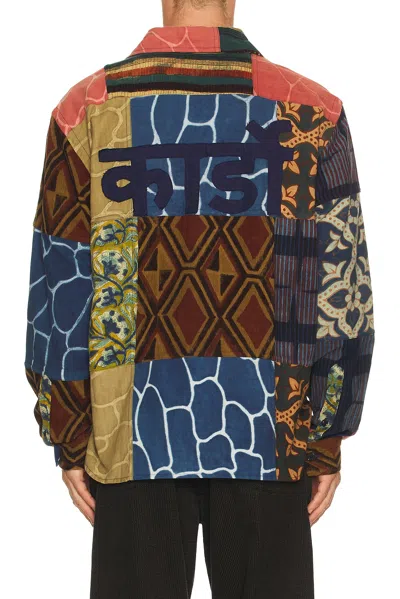 Kardo Luis Oversized Long Sleeve Shirt In Multi