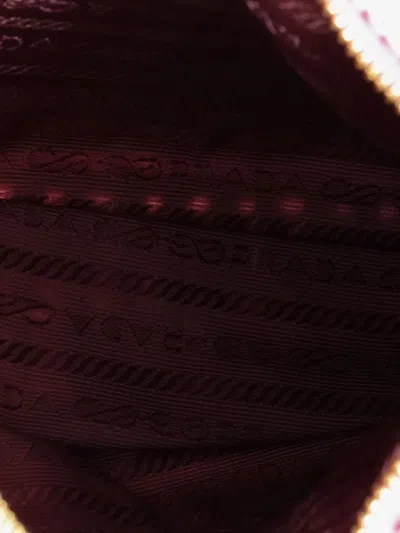 Pre-owned Prada Re-edition 2005 Shoulder Bag Raffia Small Crossbody Bag In Pink