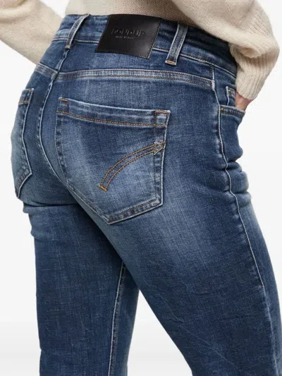 Dondup Monroe Distressed-effect Jeans In Blue
