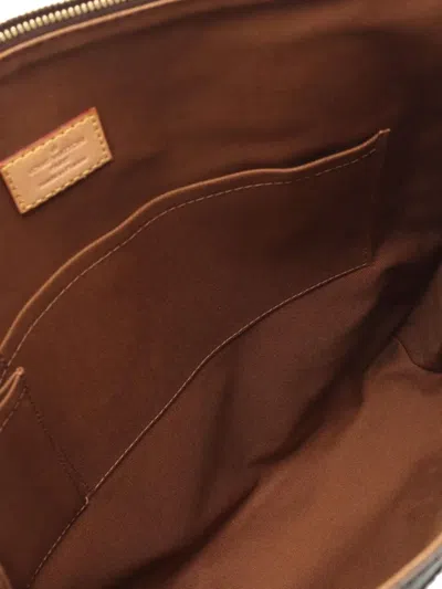 Pre-owned Louis Vuitton 2008 Monogram Cabas Beaubourg Tote Bag In Brown