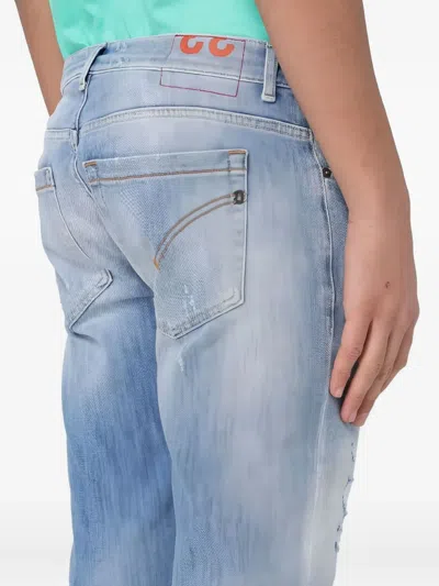 Dondup George Distressed-effect Jeans In Blue