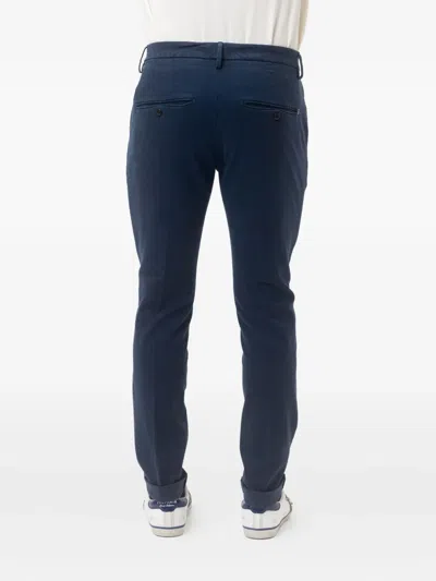 Dondup Gaubert Button-fastening Trousers In Blue