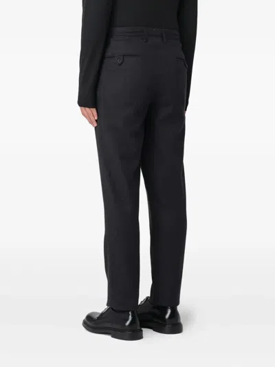 Incotex Pleated-front Trousers In Black