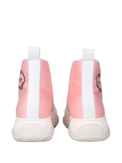 N°21 Logo-patch Sneakers In Pink
