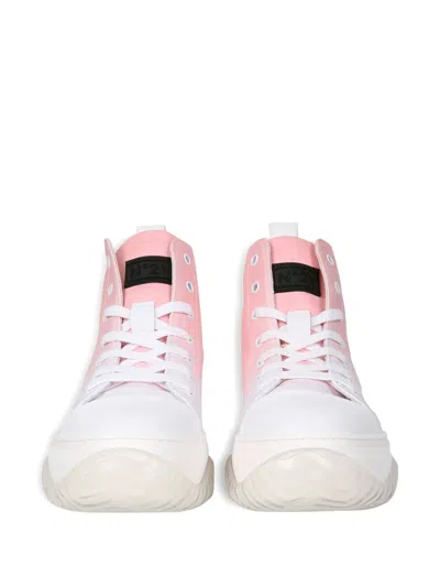 N°21 Logo-patch Sneakers In Pink