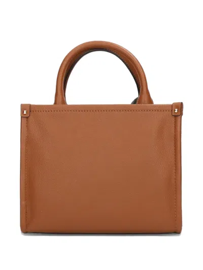 Liu •jo Logo-detail Tote Bag In Brown