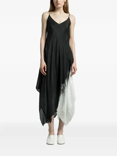 Marc Le Bihan Asymmetric Dress In Black