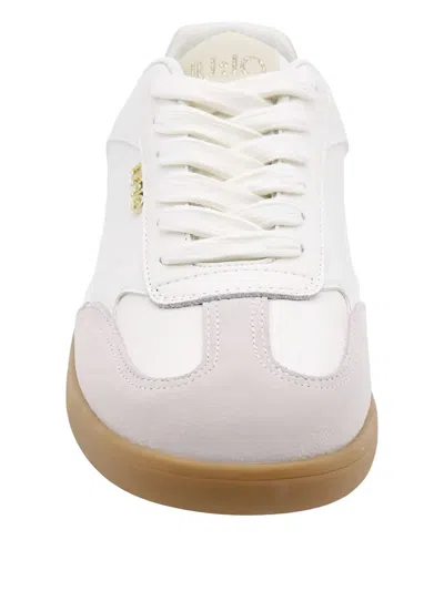 Liu •jo Connor 01 Leather Sneakers In White