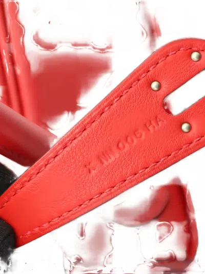 Pre-owned Hermes 2016 Lindy 26 Shoulder Bag In Red