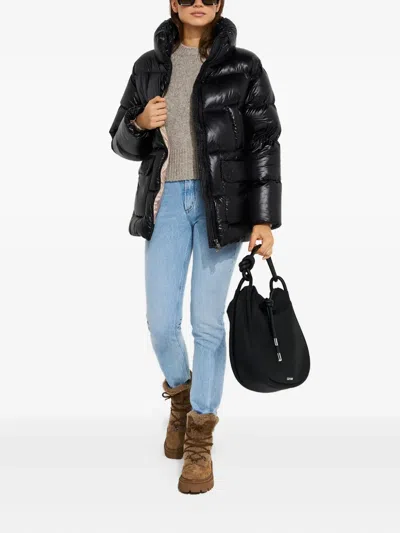 Hetregò Pam Puffer Jacket In Black