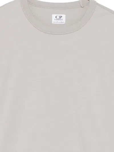C.p. Company Lens-detail Sweatshirt In Gray